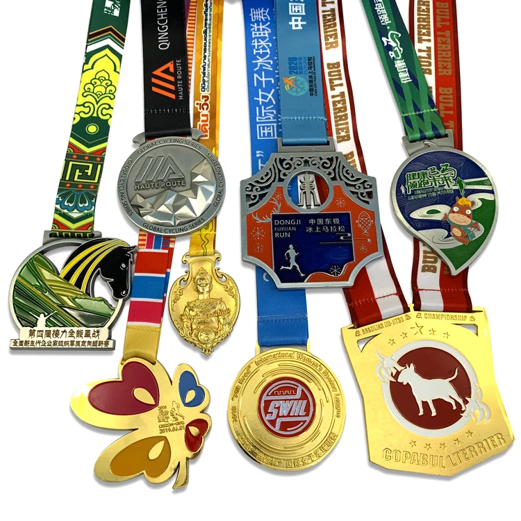 Marathon Running Sport Medals Metal Customize Medal And Trophies