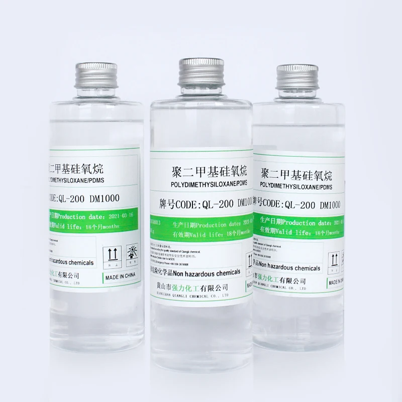 China dimethyl silicone fluid  polydimethylsiloxane silicone oil