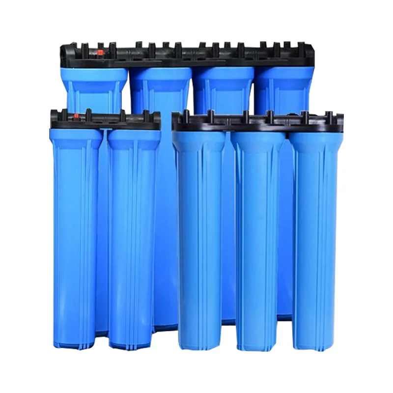 china 20 inch jumbo blue filter housing water filter for whole house water filtration system