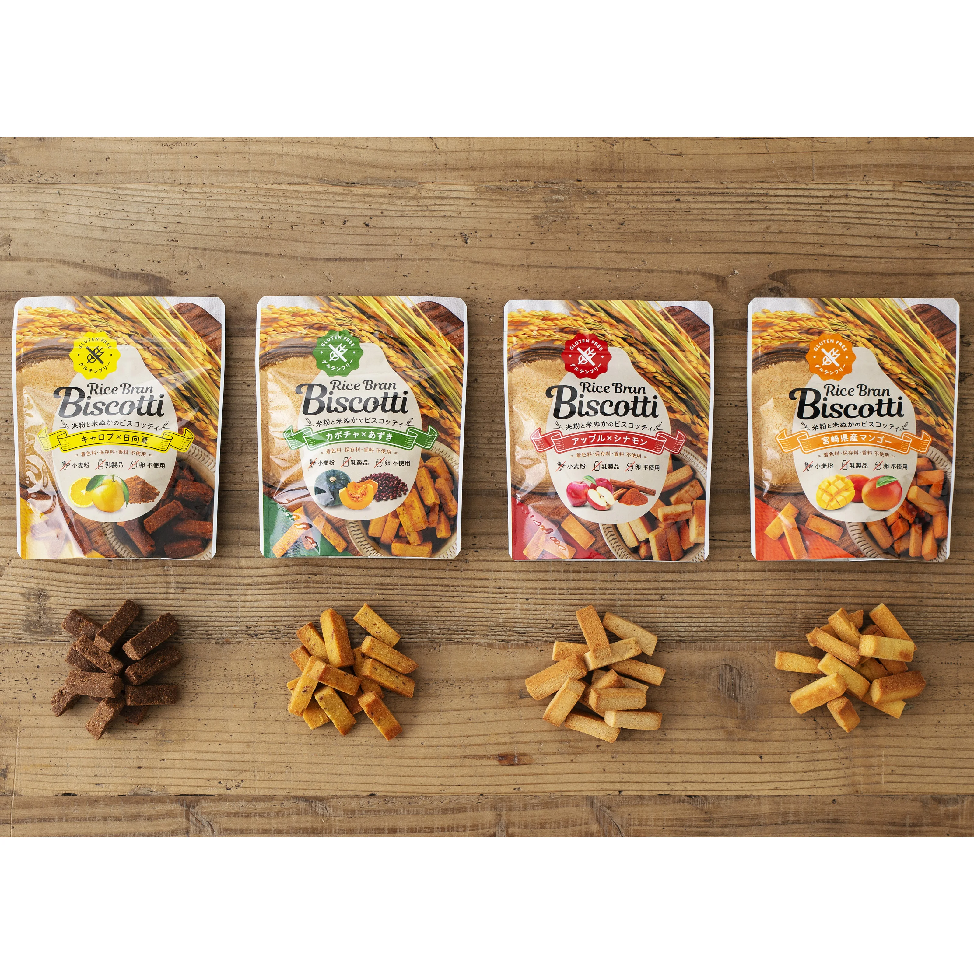 No additives private label cookies bicuit or sour agent mango rice bran