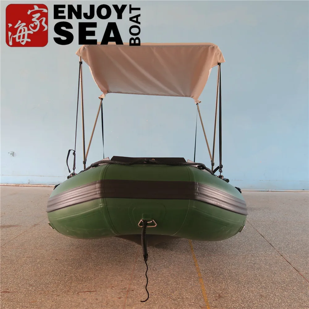 CE 3.3 meters 11ft marine inflatable pvc boat rowing boats for sale