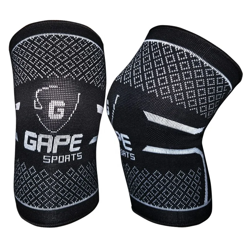High Quality Compressor Knee Sleeves Martial Arts Sports Knee Support Guard Custom Elasticated Knee Protector