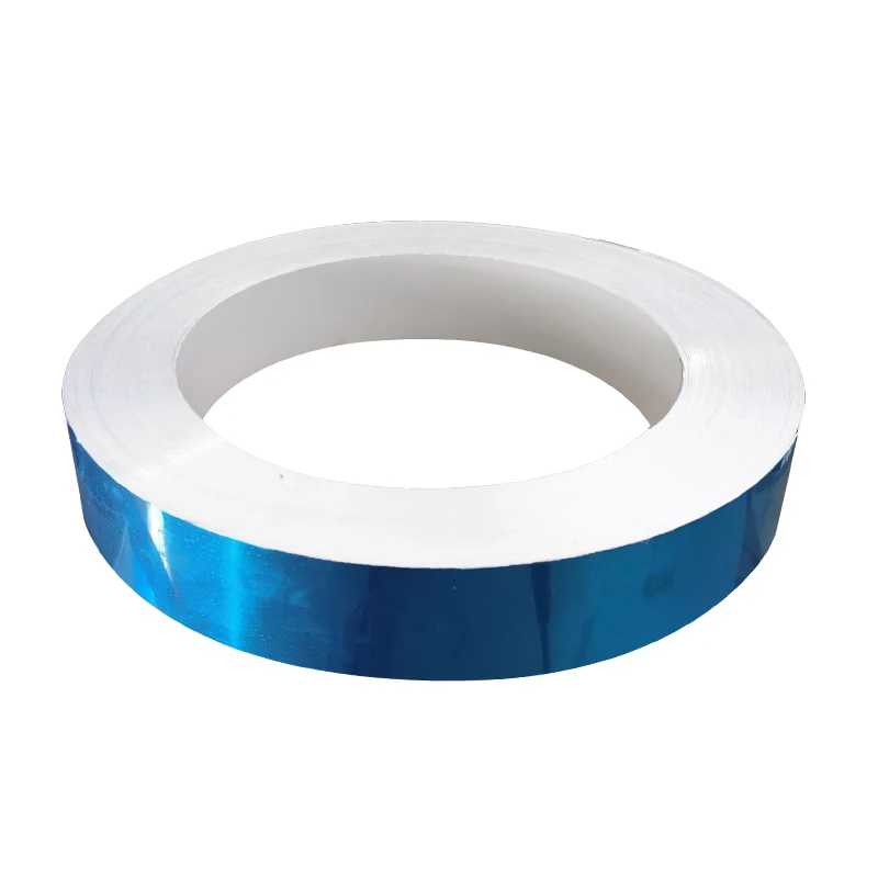 50mm Brushed Silver Aluminum Tape Rolls Flat Coil with Folded Edge for signage letters