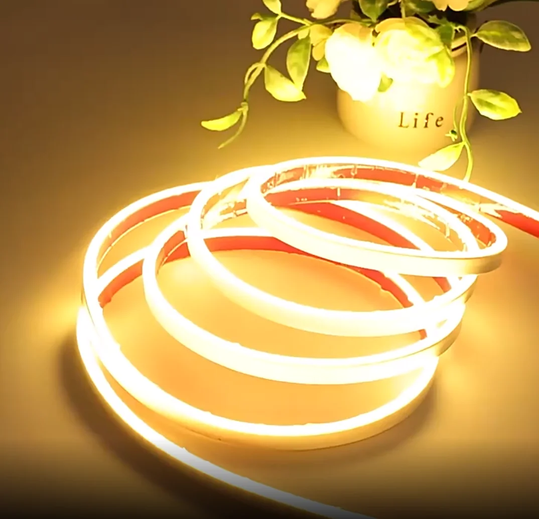 5V low voltage neon led light bar with USB and 501 button switch waterproof IP68 silicone led strip lighting