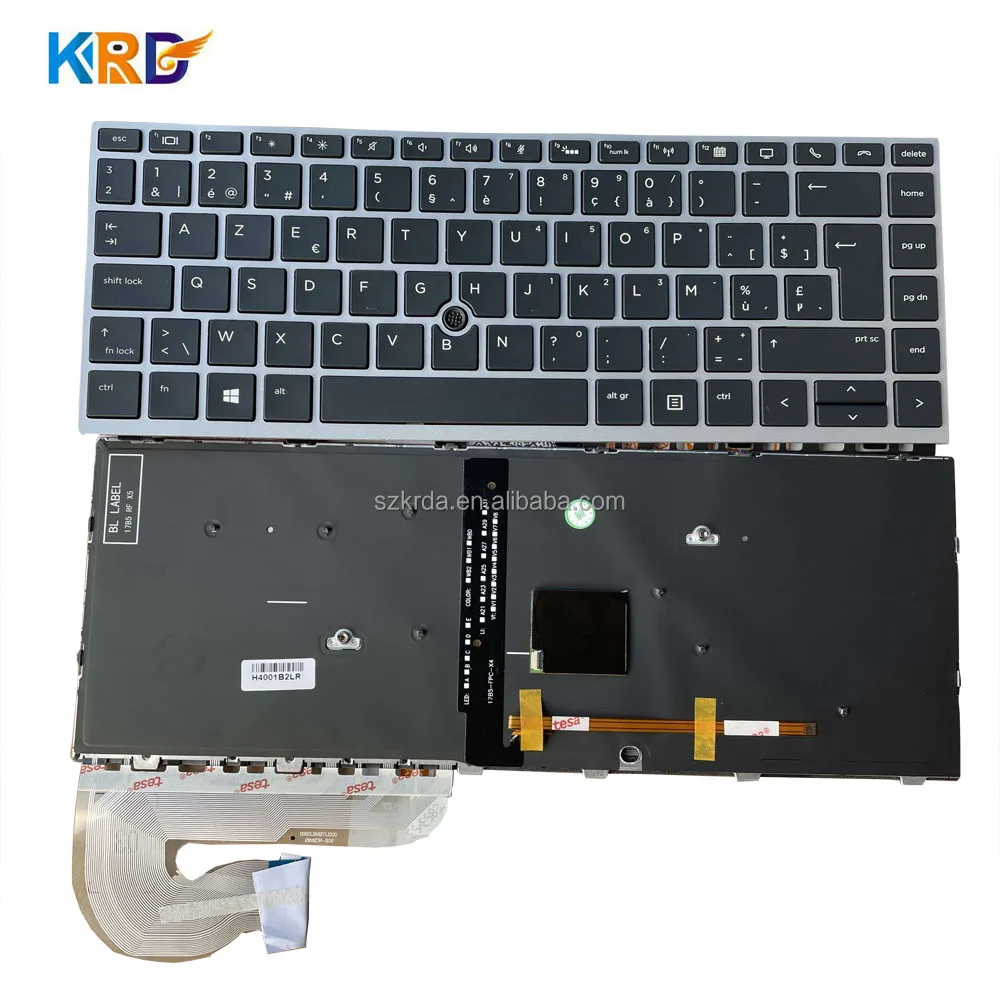BE BR JA AR FR US UK SP RU Internal keyboard laptop keyboard for HP EliteBook 840 G5 G6 846 G5 745 G5