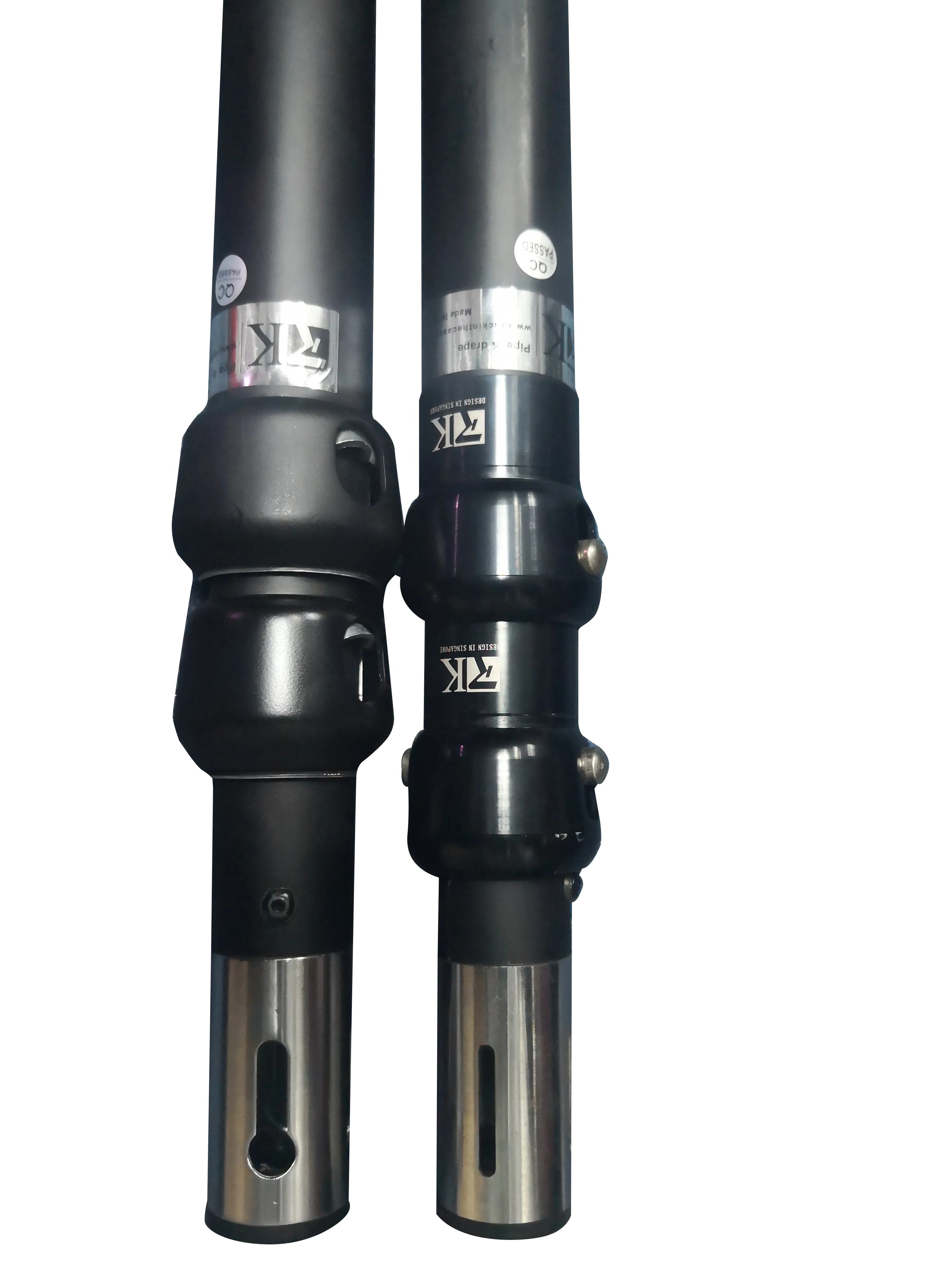 Aluminum telescopic pope with adjustable crossbar 6-10ft*6-10ft(W*D) pipe and drape backdrop stand heavy duty for wedding back