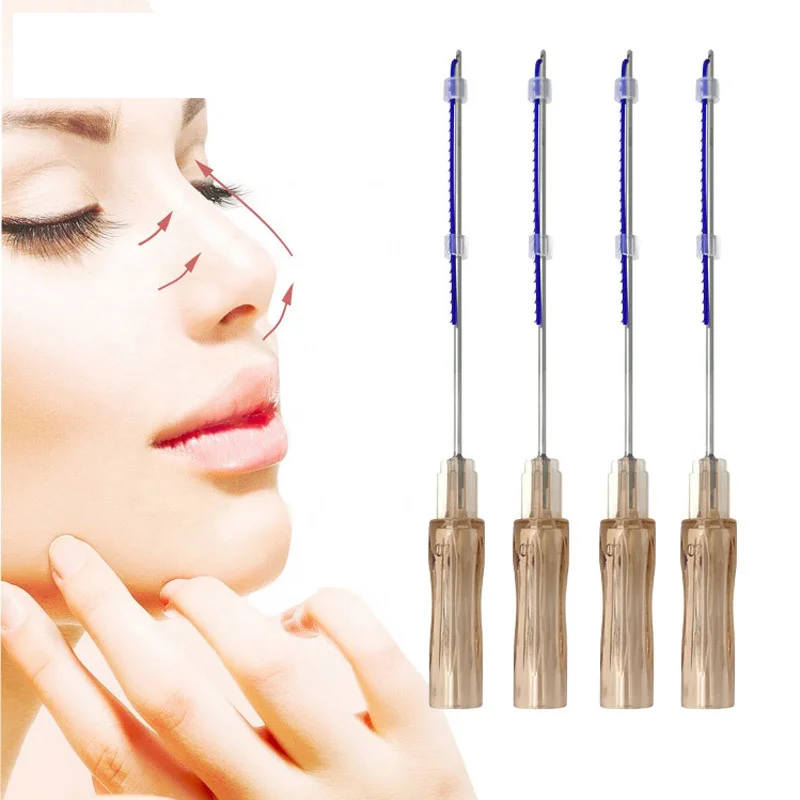 Absorbable bestselling reborn high quality PDO COG Lifting Thread Korea Mono/Screw/Tornado/Cog Thread vline