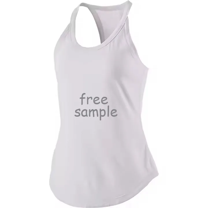 Classic Simple Custom Logo Design Seamless Workout Vest Women Comfortable Yoga Ribbed Tank Top Custom Sleeveless Shirt Tank Top