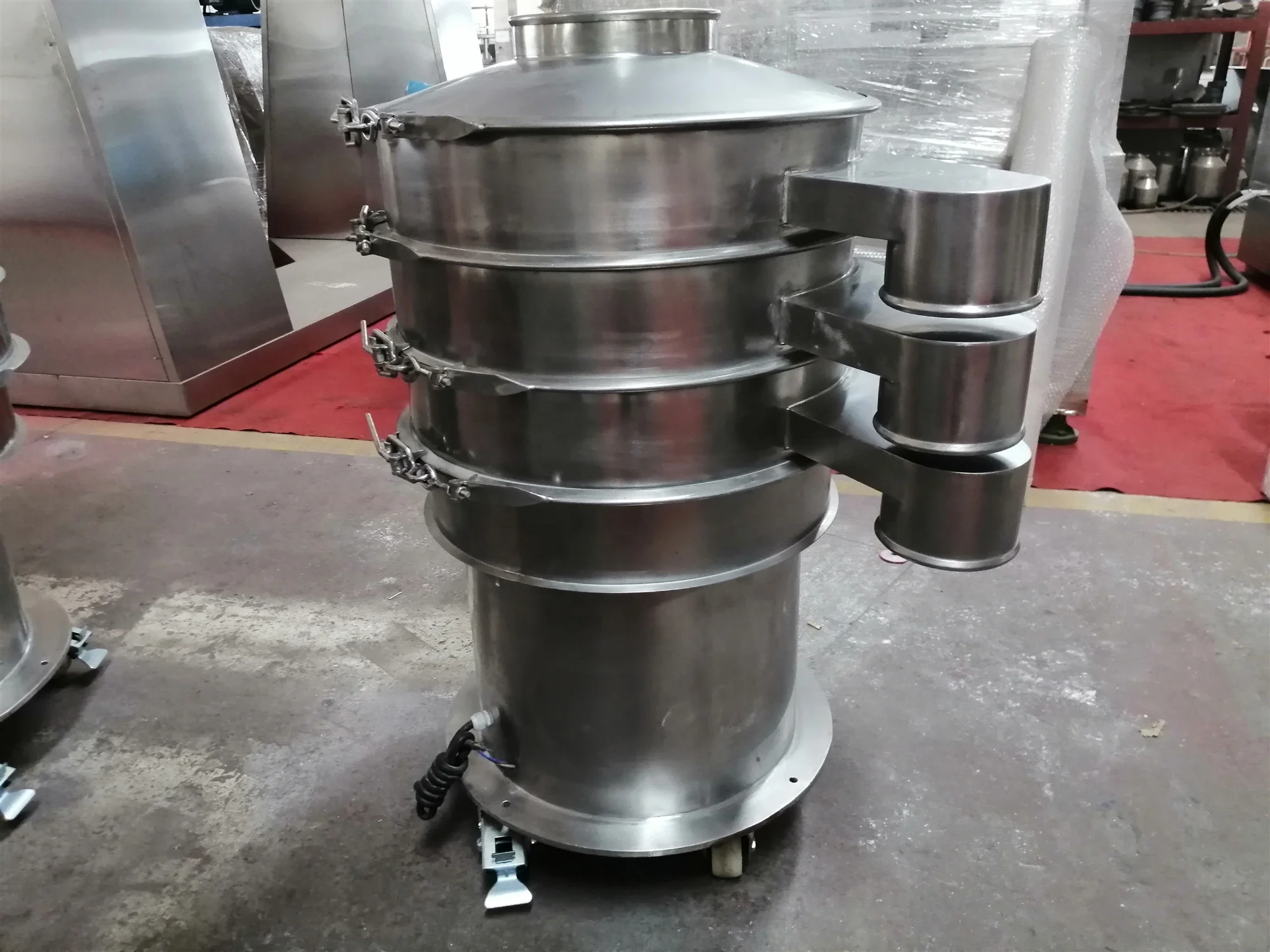 Wanda baobab pulp powder sieve processing machine vibrating separator manufacturer