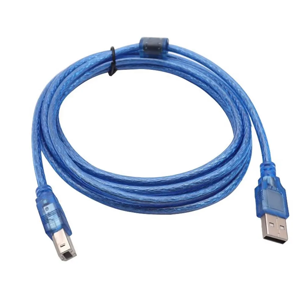 USB High Speed 2.0 A To B Male Cable for Canon Brother Samsung Hp Epson Printer Cord 0.5m