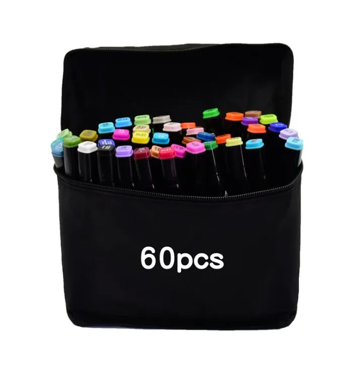 custom marker pen 168 120 80 60 48 36 24 colors Pen Alcohol Felt color Art markers sets