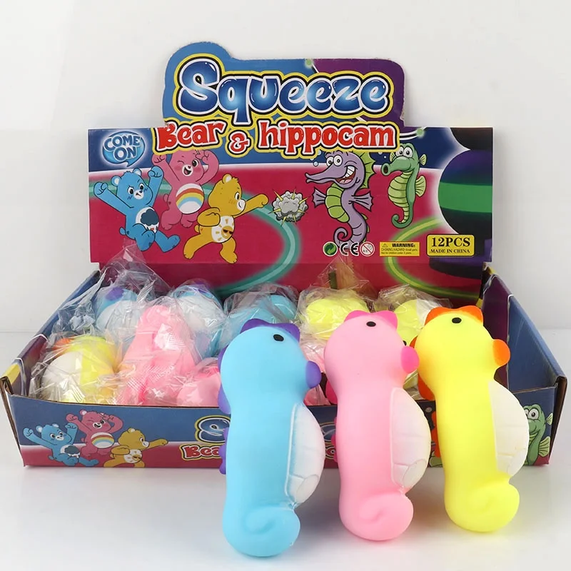 Superstar Toy Stretch Sea Horse Pinch Restore Safe Decompression Toy Relieve Stress Improve Concentration For Children Adult