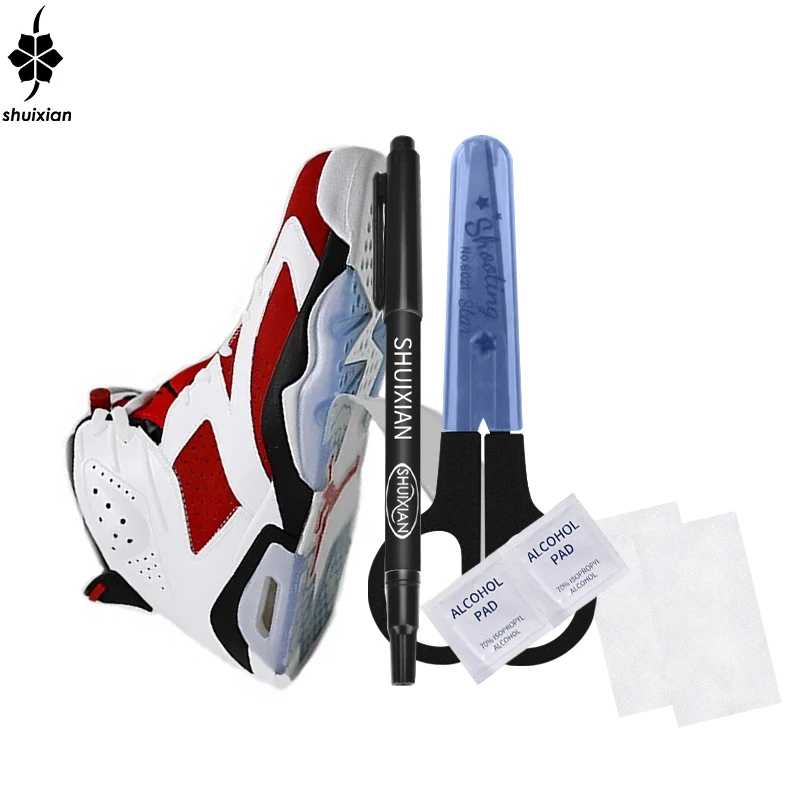 Custom Shoes Sole Film Sneaker Protector Film For Sneaker Shoes Sole Sticker With Scissors Marker pen And Traction pads