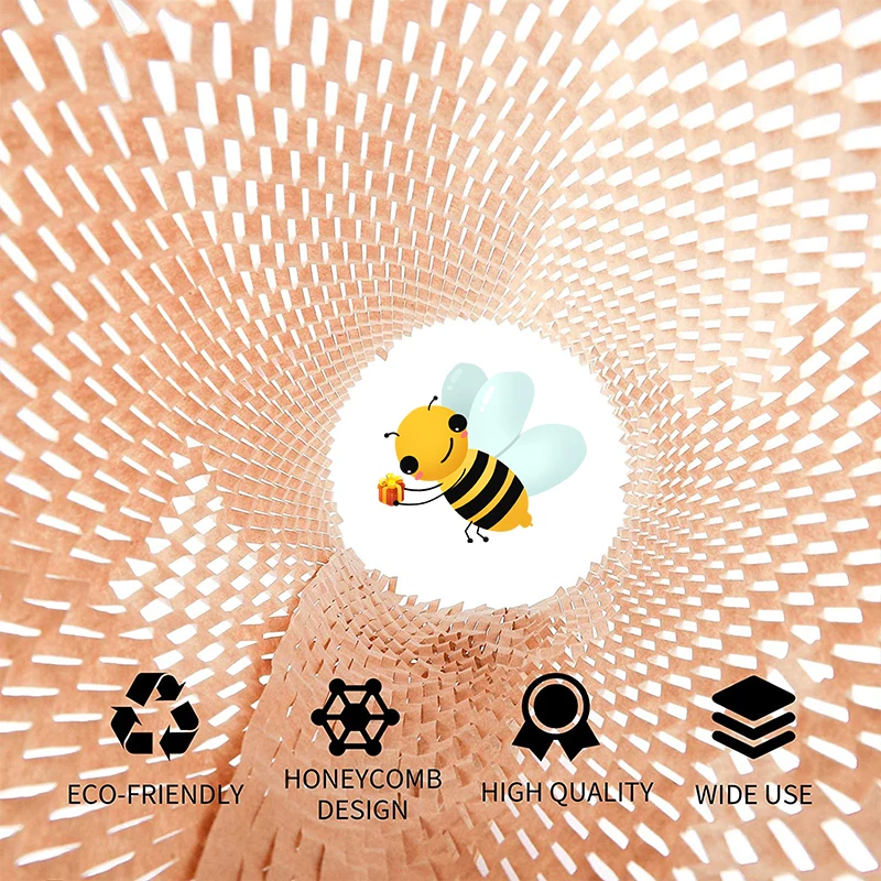 Alps 80g buffered honeycomb paper manufacturer kraft machin paper wrap recyclable cushioning honeycomb paper