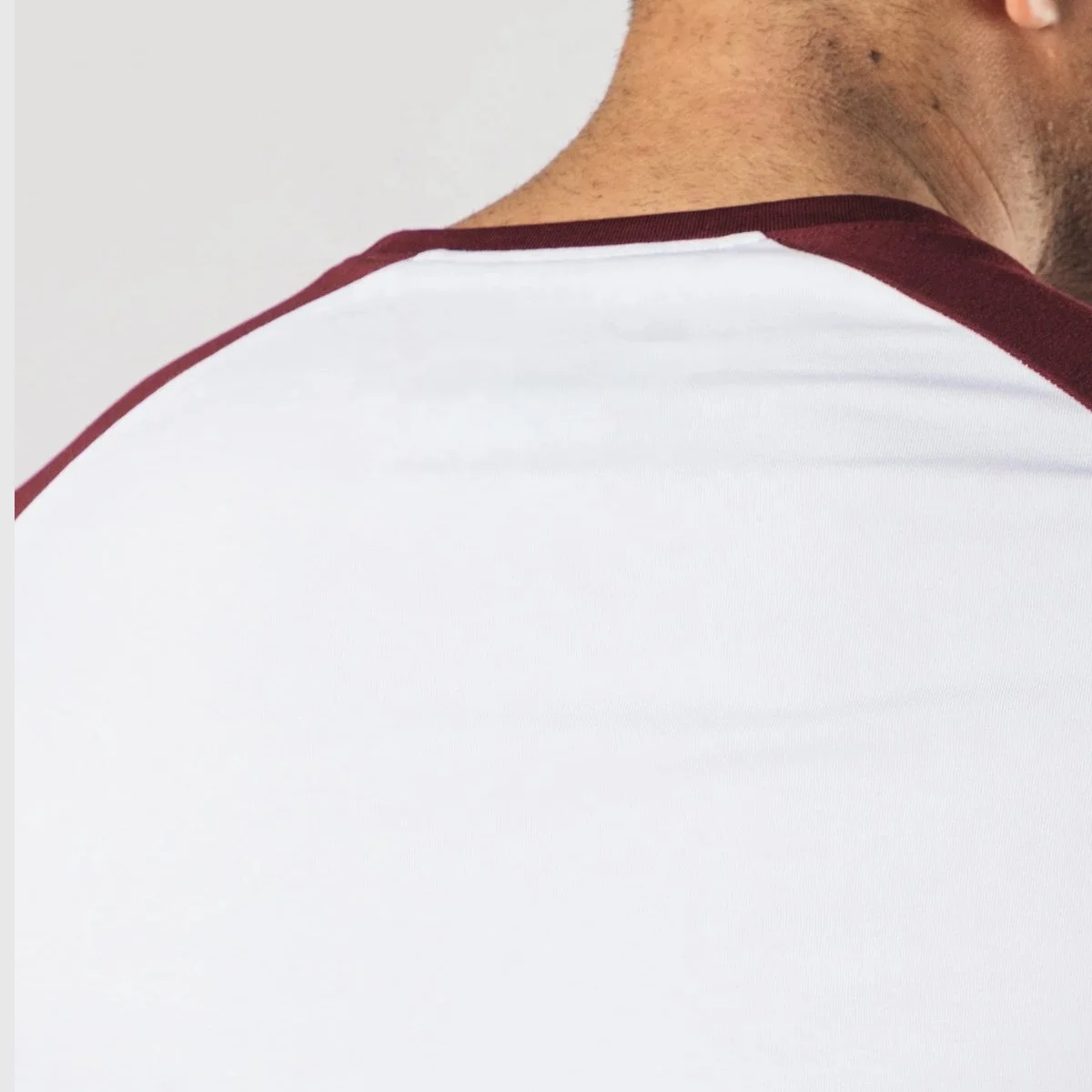 Men Blank OEM Custom Printing New Fashion 3/4 Raglan Sleeves T Shirt