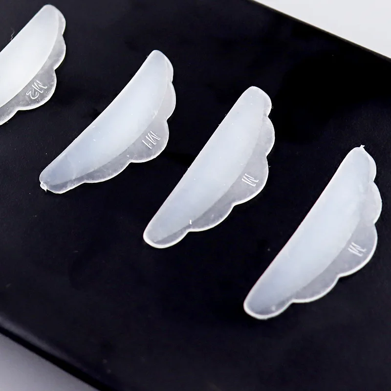 Factory new eyelash scalding silicone gasket Sunflower Eyelash scalding auxiliary Eyelash tool brush