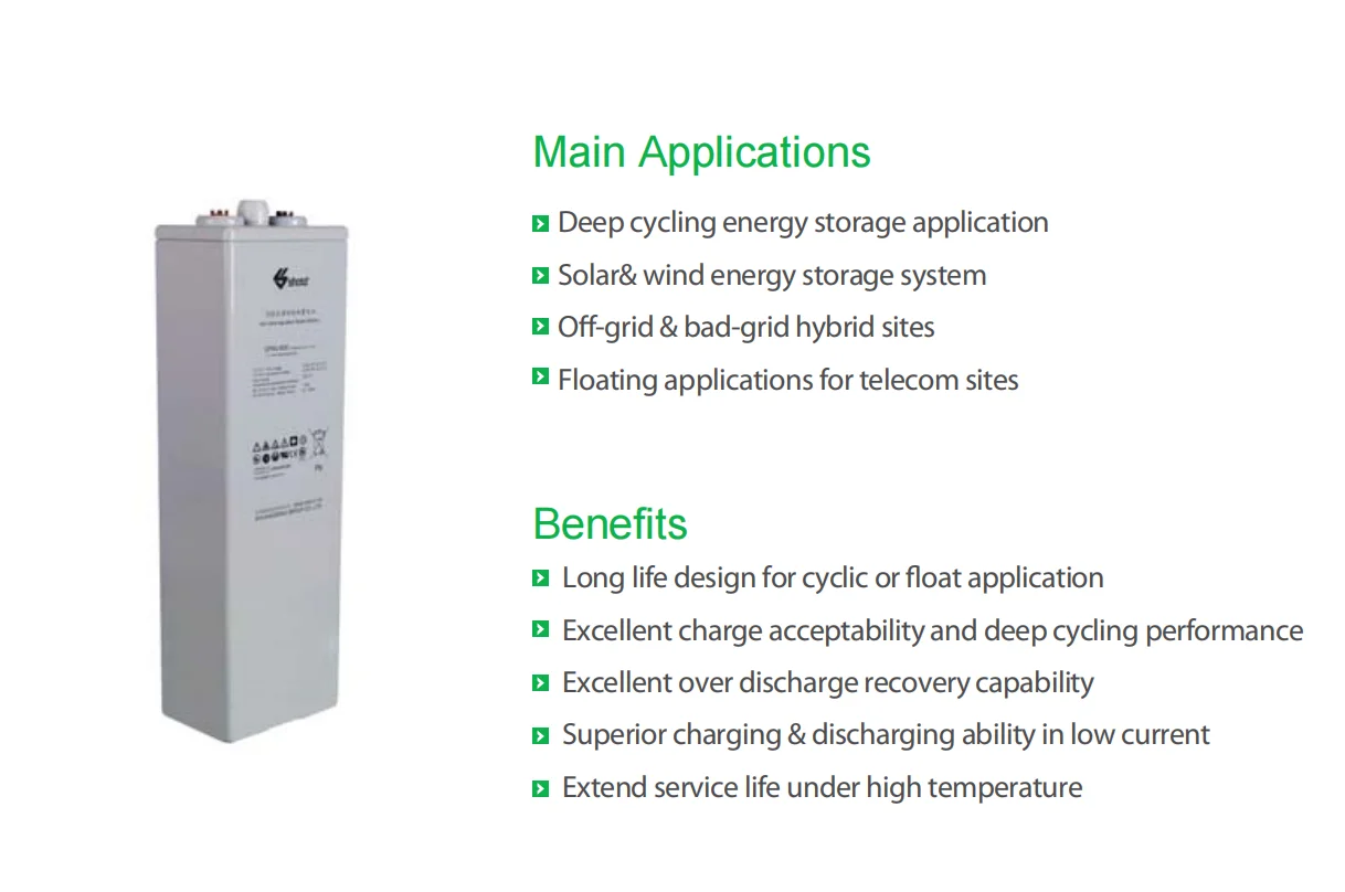 SHOTO GFMJ  VRLA Gel Battery GFMJ-600 Gel Battery Certification CE UL and  ISO 9001: 2008 and  GB/T 28001- 2011