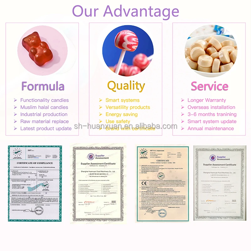 gelatin candy making machine