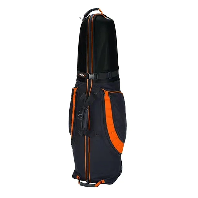 High Quality wholesale Hard Top Golf Travel Cover Bag Portable Folding Golf Aviation Bag With Wheels