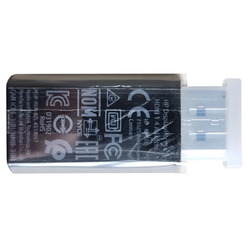 HP F3W43AA DisplayPort to High Definition Multimedia Interface Adapter