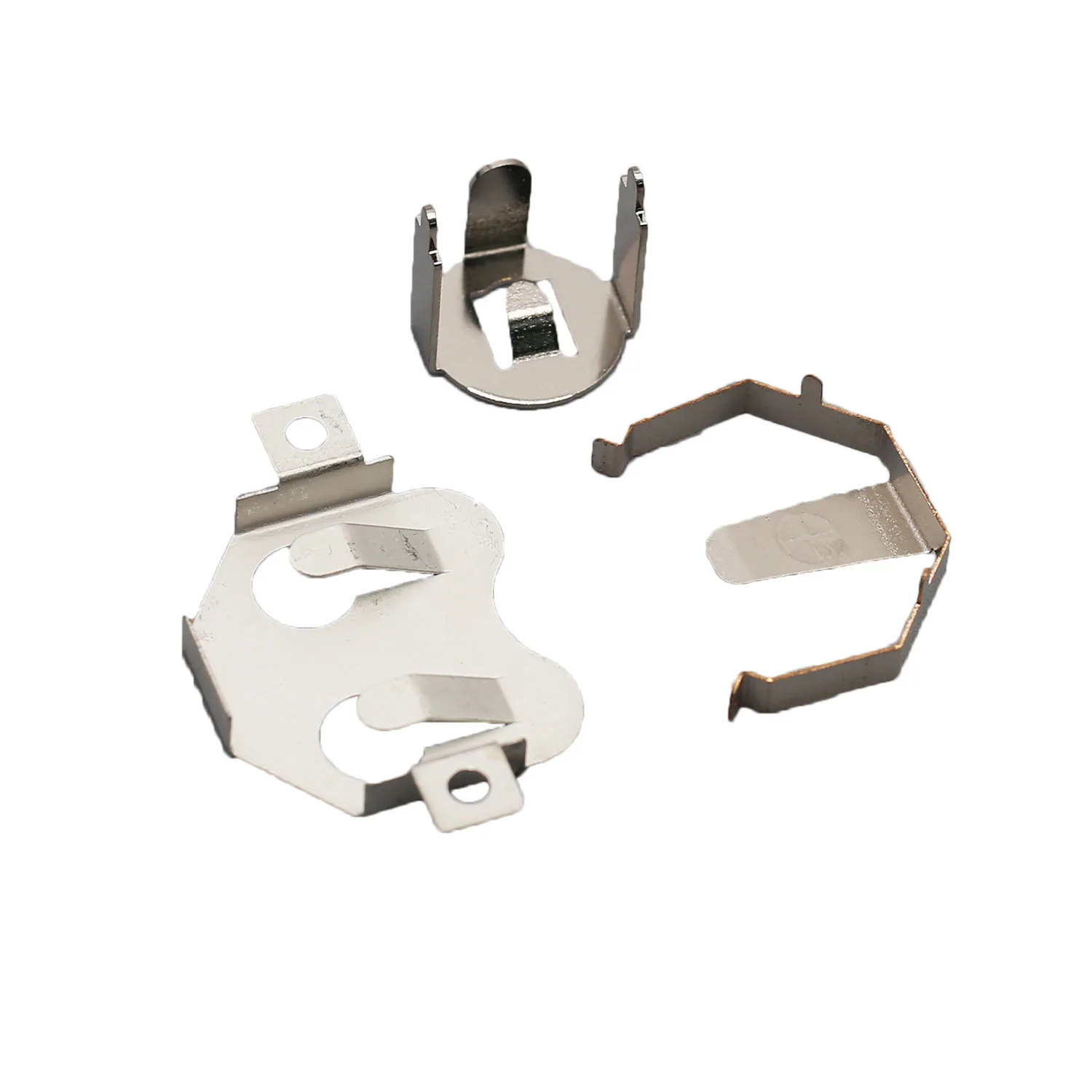 Waterproof Coin Cell Battery Holder Battery Contact Spring Plate