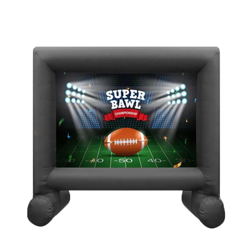 inflatable prolector cinema home outdoor open alr backyard inflatable movie screen inflatable screen movie cinema