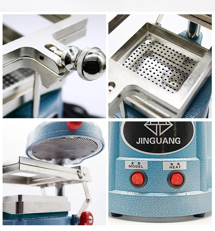 Dental Lab Orthodontic Laminator Vacuum Former With Vacuum Splint Thermoforming Sheet Molding Machine Vacuum Forming Machine