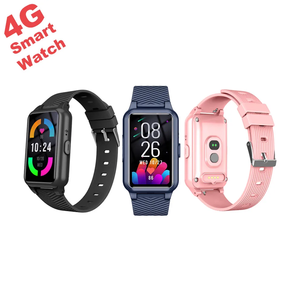 New arrival 4G kids smart watch D10 Big screen 1.47 inch two-way calling GPS tracker Temperature monitor with SOS without camera