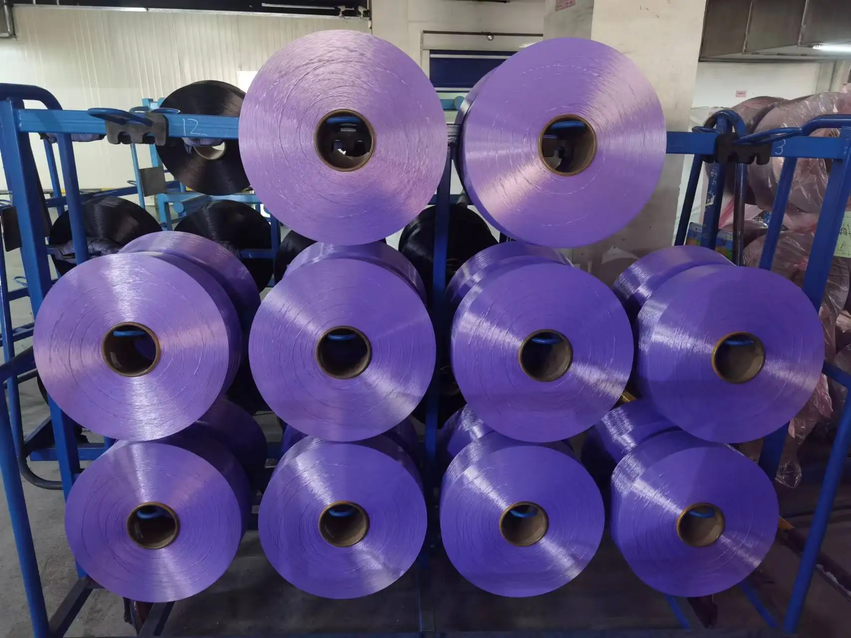 High tenacity dope dyed 150D288F polyester yarn dty with factory price