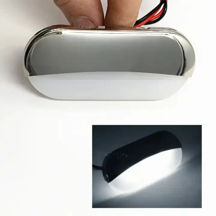12V DC 1W  Waterproof Marine Boat LED Courtesy Light Multi Models LED Step Lights for Boat RV Cars