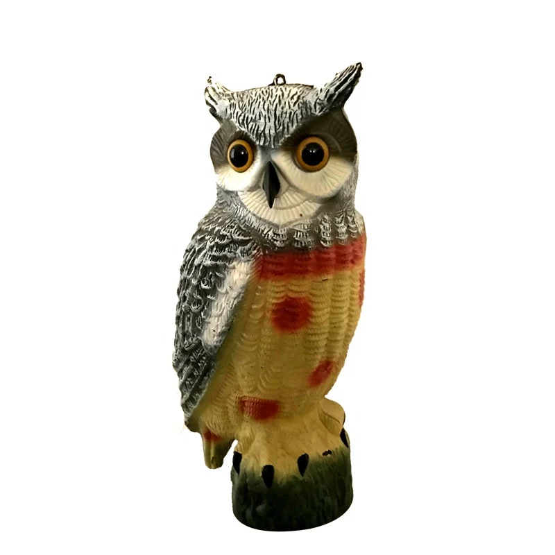 Пластиковые манок Сова для птица напугать PB-OWL02