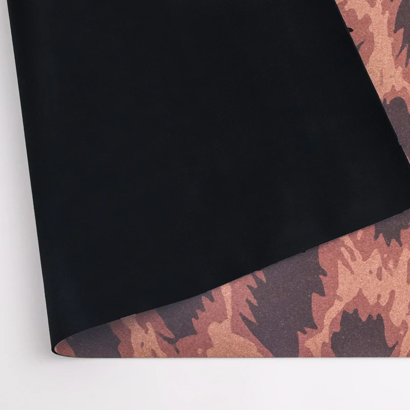 Hot Selling Tpe 100% Polyurethane Yoga Mat Fitness Luxury Cork Yoga Mat Thick in Natural Cork 5mm