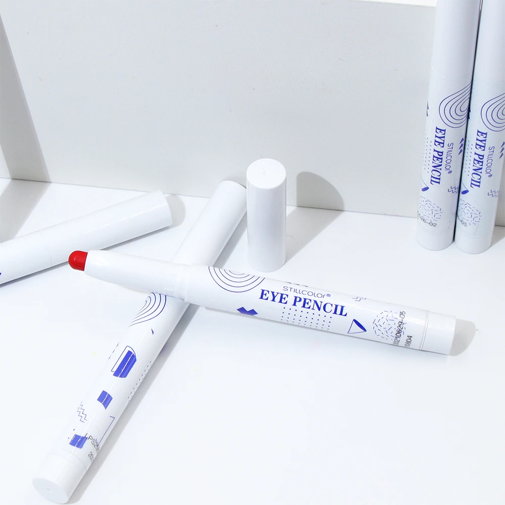 New design free shipping make up colored cosmetic double end matte fashion velvet lipstick lip liner pencil