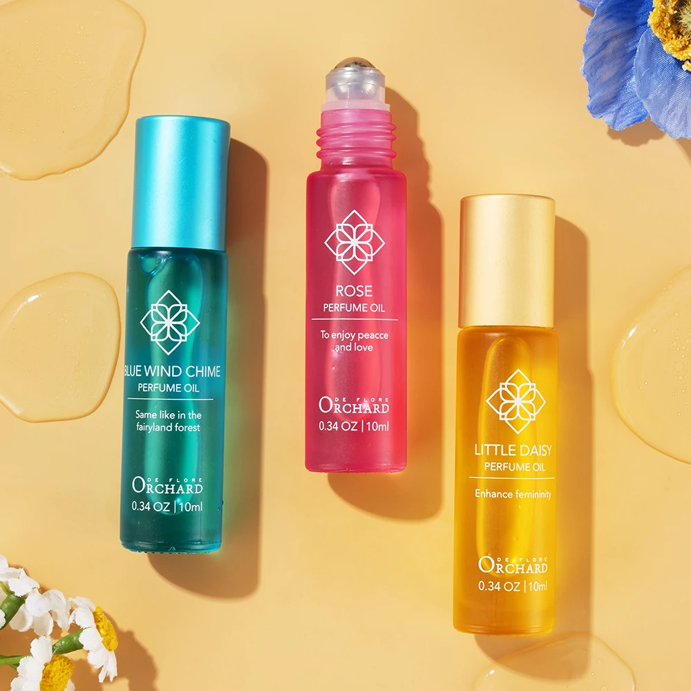 New Arrival Perfume Oil 3 Pcs Set Fresh Scent Relieves Stress And Makes People Feel Good Roll On Perfume Oil Fragrance