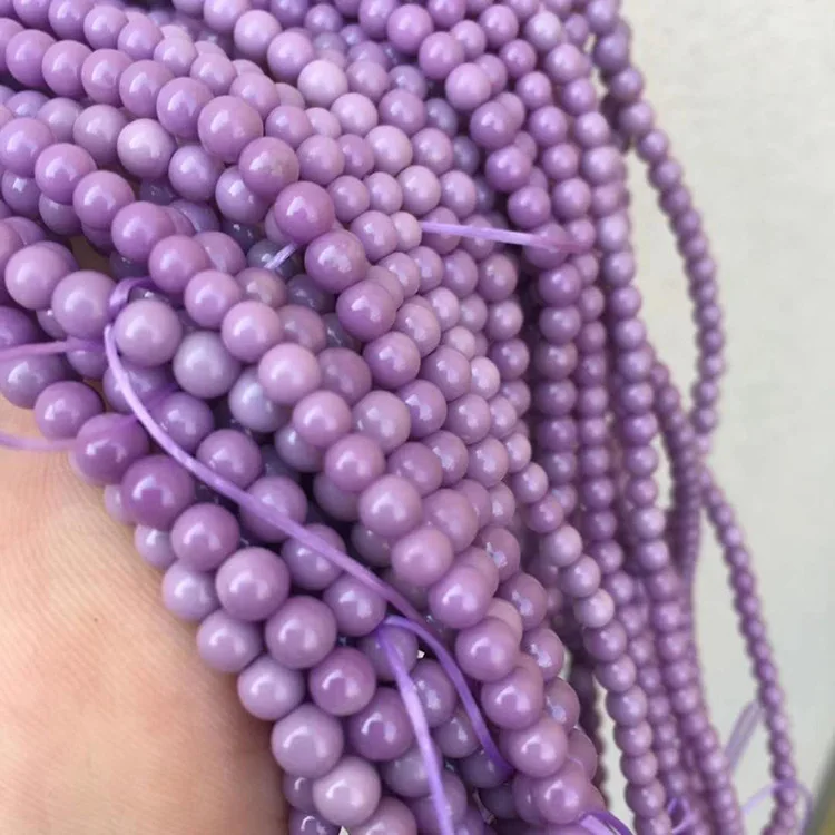 AAA Grade Phosphosiderite Beads High Quality Semi-precious Stone Rare Phosphosiderite Natural Wholesale