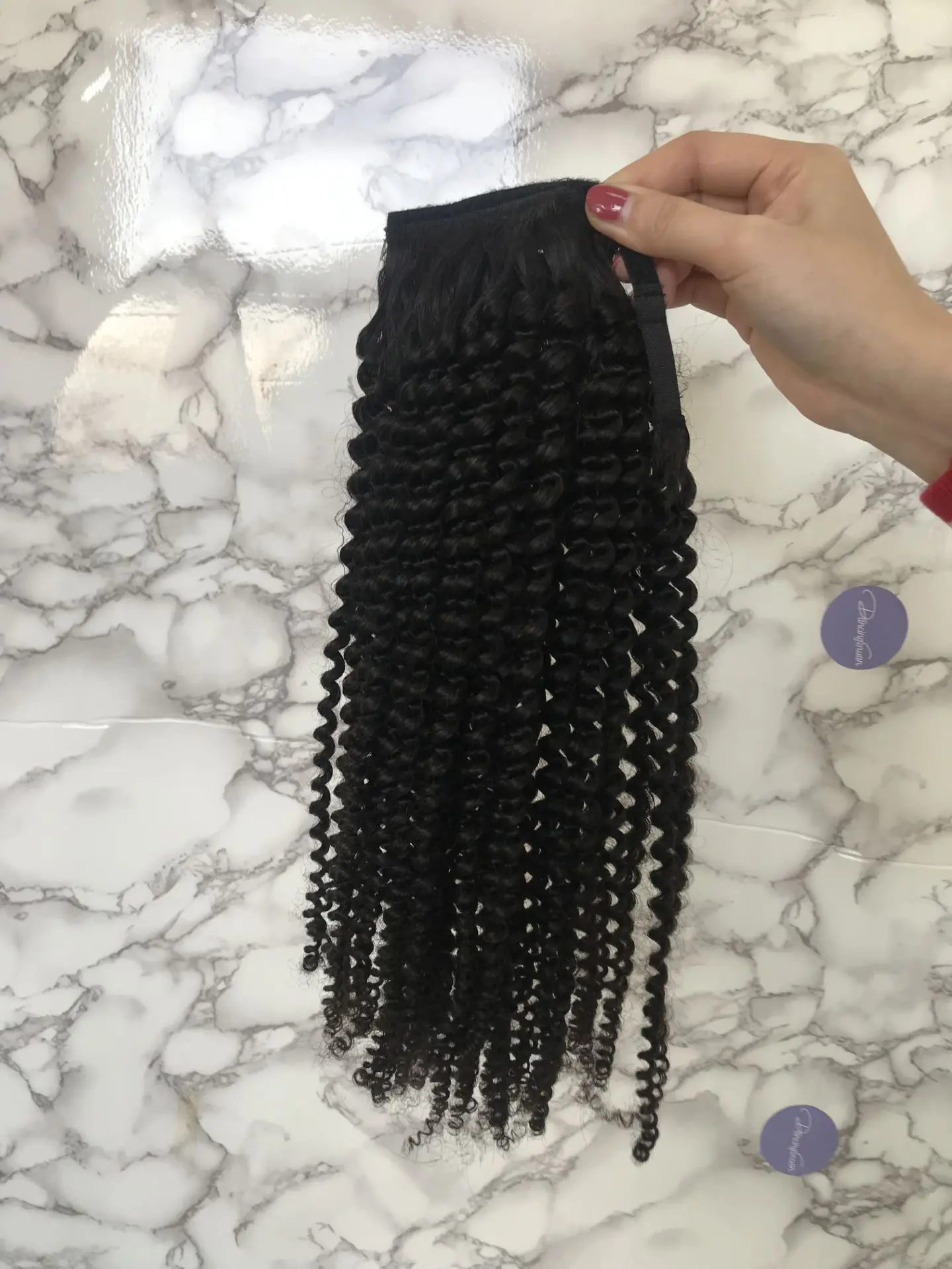 Kinky Curly Drawstring Ponytail Human Hair Ponytails Cheap 100 Grams 130grams 200grams 100% Remy Straight Brazilian Hair