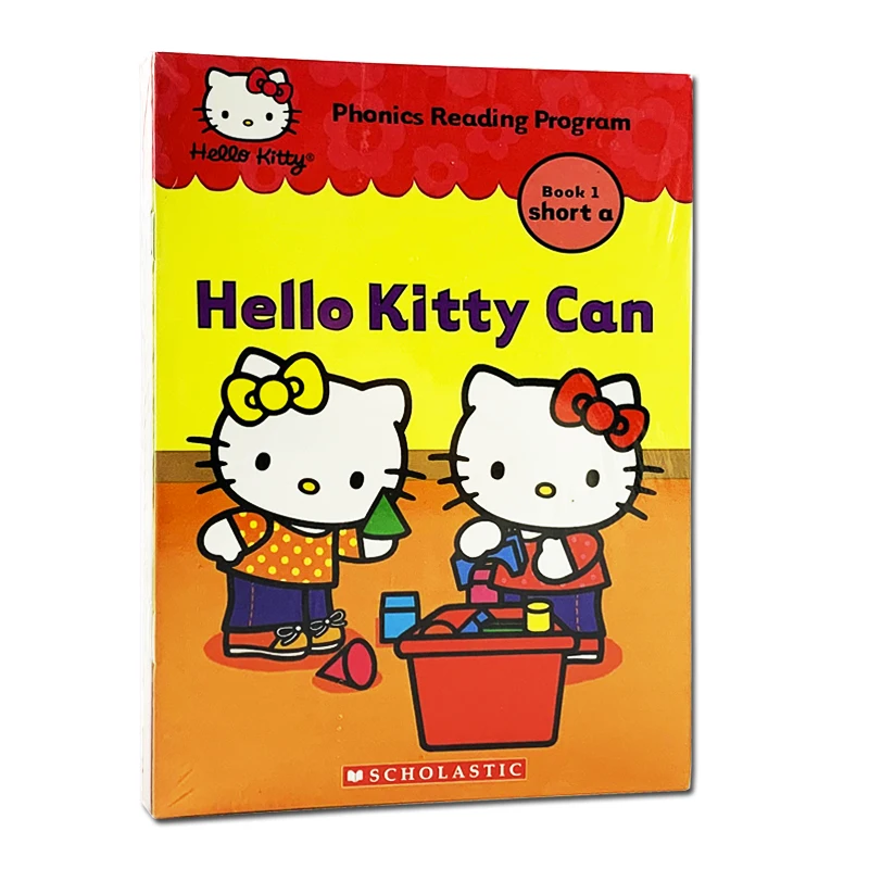 Детские цветные английские книжки с картинками, учебник для обучения чтению телефонных звонков