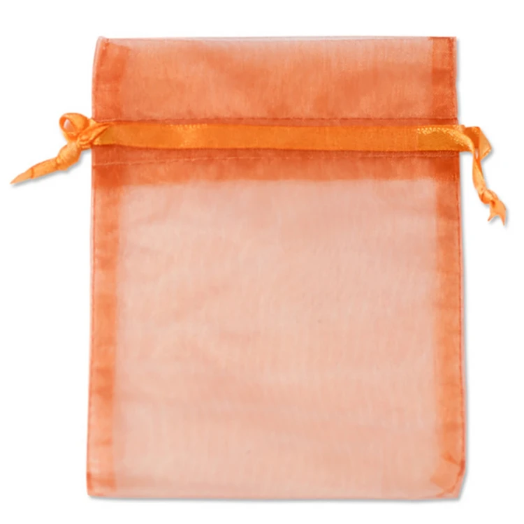 Custom Small Drawstring Organza Bag With Logo Reusable Clear Mesh Soap Packaging Gold Luxury Jewelry Pouch Soft Mini Gift Pocket