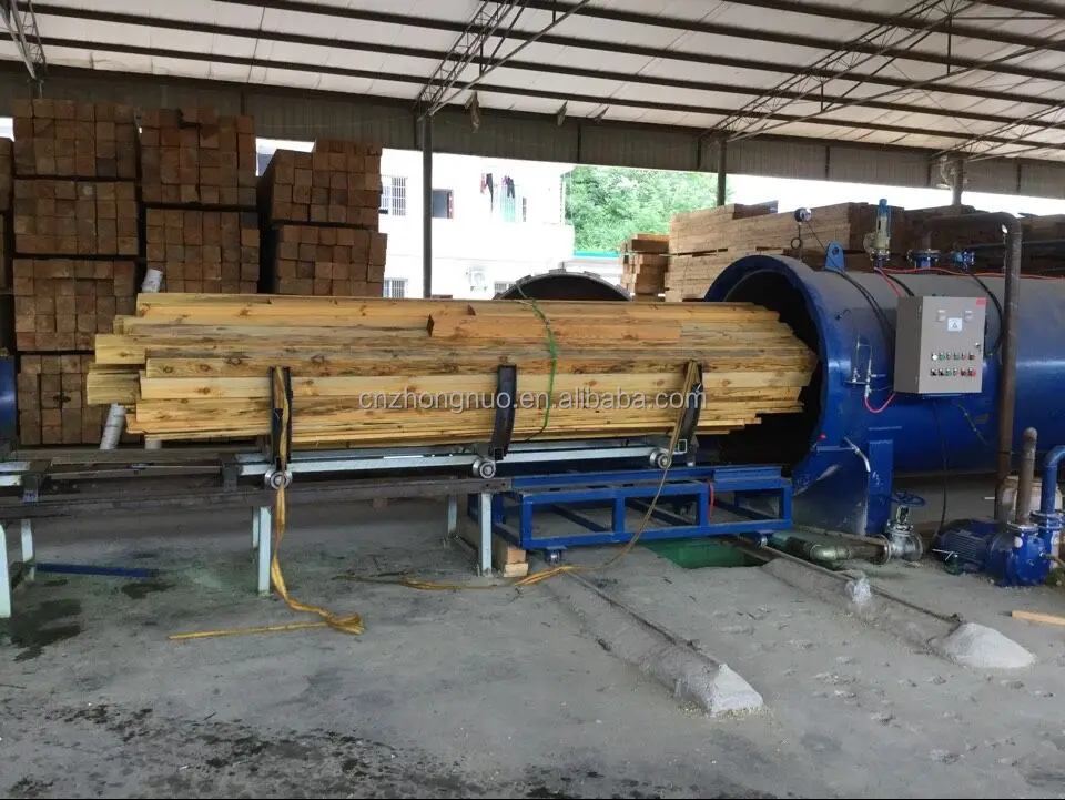 CCA Timber Pressure Treatment Plant Wood Vacuum Autoclave
