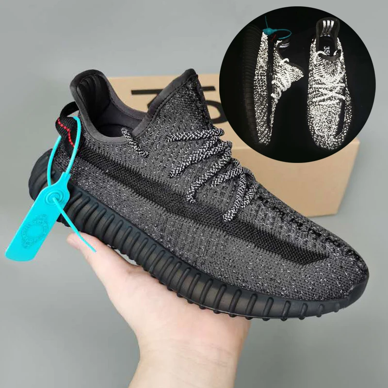 Оптовая продажа оригинальные кроссовки Yeezy 350 V2 с коробкой Putian брендовые дышащие для бега повседневная