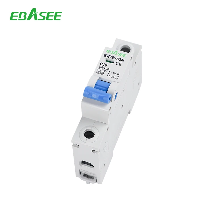 EBASEE high quality 4.5/6/10KA BX7B-63 1P 2P 3P 4P MCB