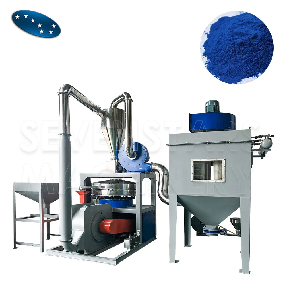 High capacity PVC pipe PVC foam board pulverizer plastic milling machine