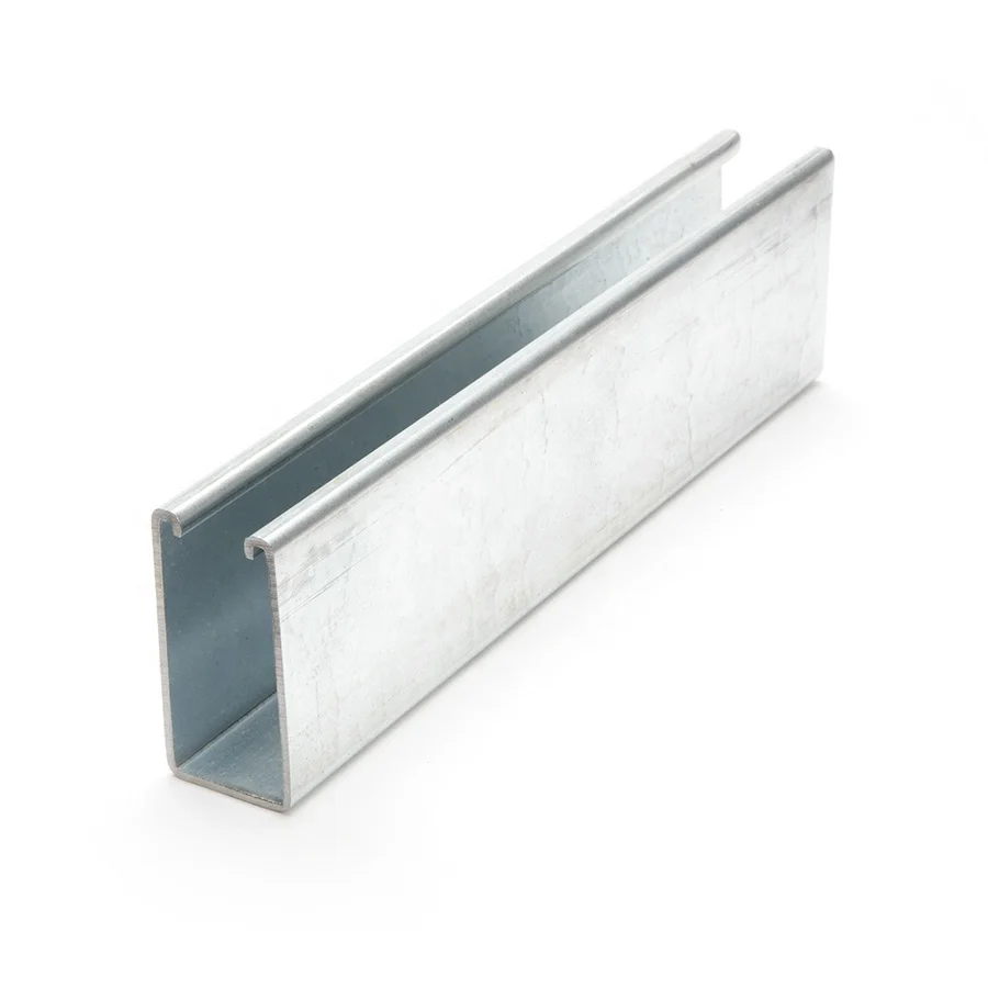 Unistrut channel size/Strut slotted c channel steel price manufacturer