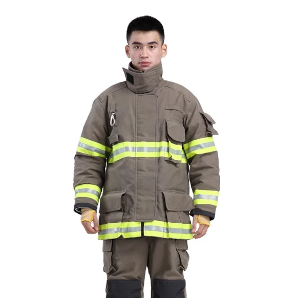 Uprotec nomex firemen outgear CE certificated EN469 factory manufactures