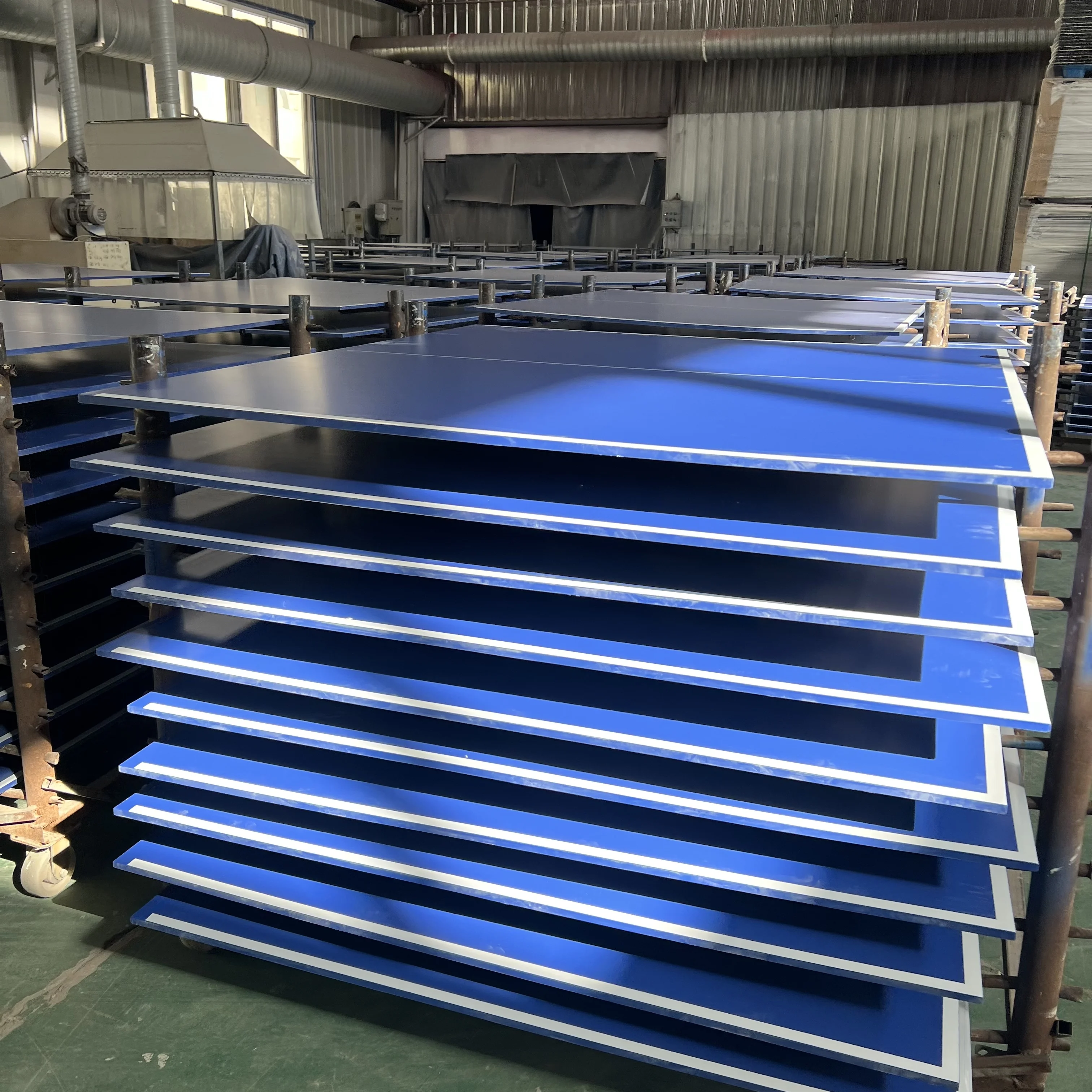 Cheap and high quality 12mm indoor table tennis table for sports and entertainments