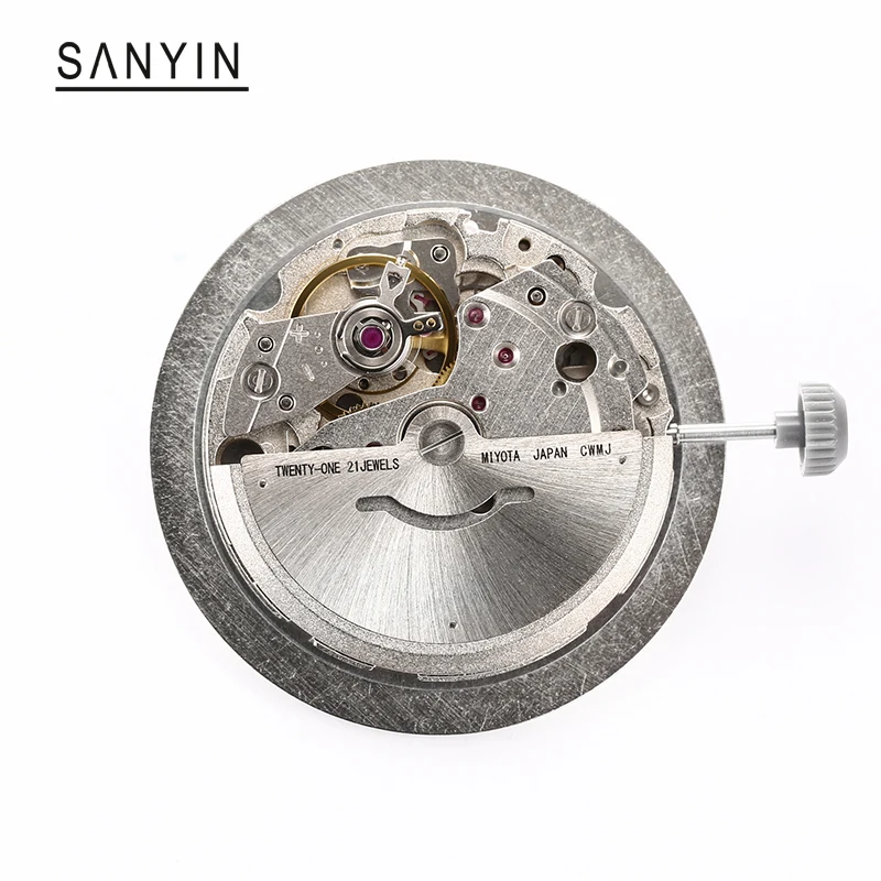 Новинка 2022 г. механические аксессуары SANYIN с самостоятельным дизайном колесо со звездочками механизм часов пользовательским логотипом от