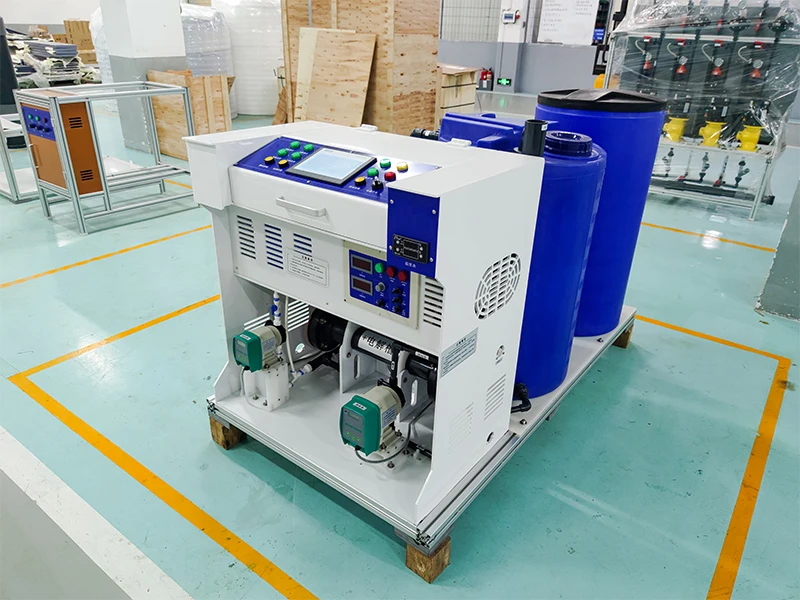 Available Chlorine Capacity 50g/hr Electrolysis Salt Water Chlorinator  Sodium Hypochlorite Generator for Water Treatment