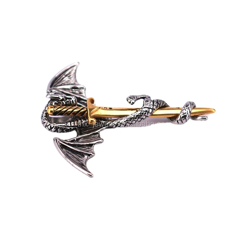 Evil Dragon Snake Sword Pendant,Chinese Dragon Pendant,Chinese Zodiac Snake Pendant