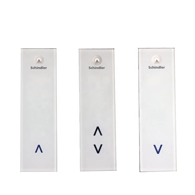 3300 3600AP Elevator call panel LOP outside call box touchable glass with display 591873/4  button 591892