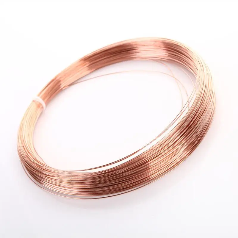 GP half hard rose red copper wire half hard diameter 0.2mm - 4.5mm findings wholesale price factory direct